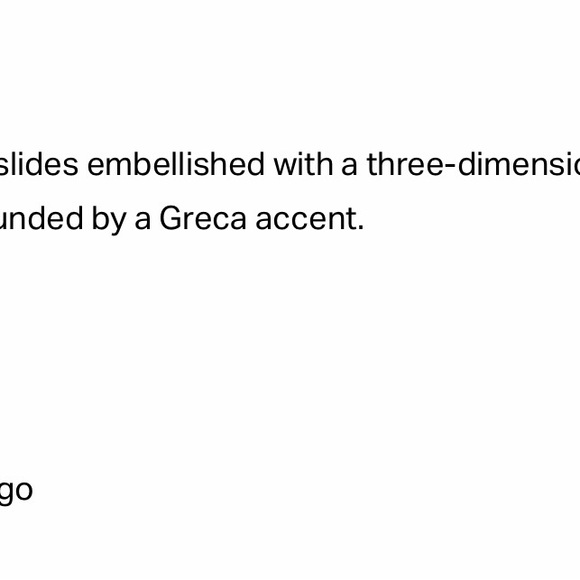 NIB Authentic Versace shoes pool slides black gold 3 D Medusa European 40- US 9 - Picture 8 of 16